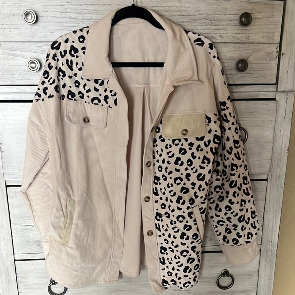 Leopard Print Women's Jacket